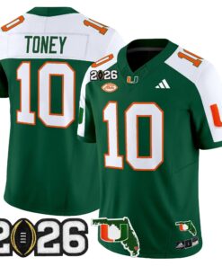 Miami Hurricanes 2026 CFP Final & Florida Patch Vapor Limited Jersey - All Stitched by Digigearus