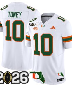 Miami Hurricanes 2026 CFP Final & Florida Patch Vapor Limited Jersey - All Stitched by Digigearus