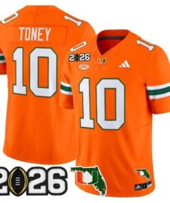 Miami Hurricanes 2026 CFP Final & Florida Patch Vapor Limited Jersey - All Stitched by Digigearus