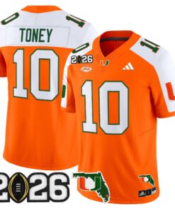 Miami Hurricanes 2026 CFP Final & Florida Patch Vapor Limited Jersey - All Stitched by Digigearus
