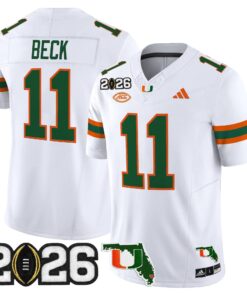 Miami Hurricanes 2026 CFP Final & Florida Patch Vapor Limited Jersey - All Stitched by Digigearus