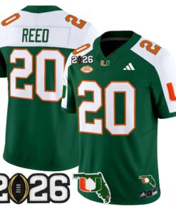 Miami Hurricanes 2026 CFP Final & Florida Patch Vapor Limited Jersey - All Stitched by Digigearus