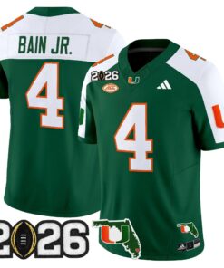Miami Hurricanes 2026 CFP Final & Florida Patch Vapor Limited Jersey - All Stitched by Digigearus