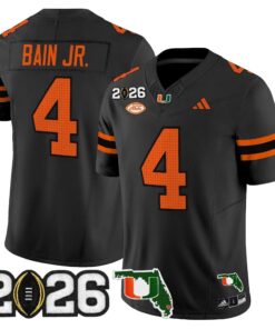 Miami Hurricanes 2026 CFP Final & Florida Patch Vapor Limited Jersey - All Stitched by Digigearus