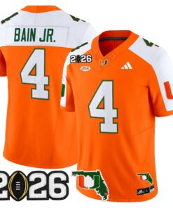Miami Hurricanes 2026 CFP Final & Florida Patch Vapor Limited Jersey - All Stitched by Digigearus