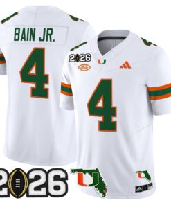 Miami Hurricanes 2026 CFP Final & Florida Patch Vapor Limited Jersey - All Stitched by Digigearus