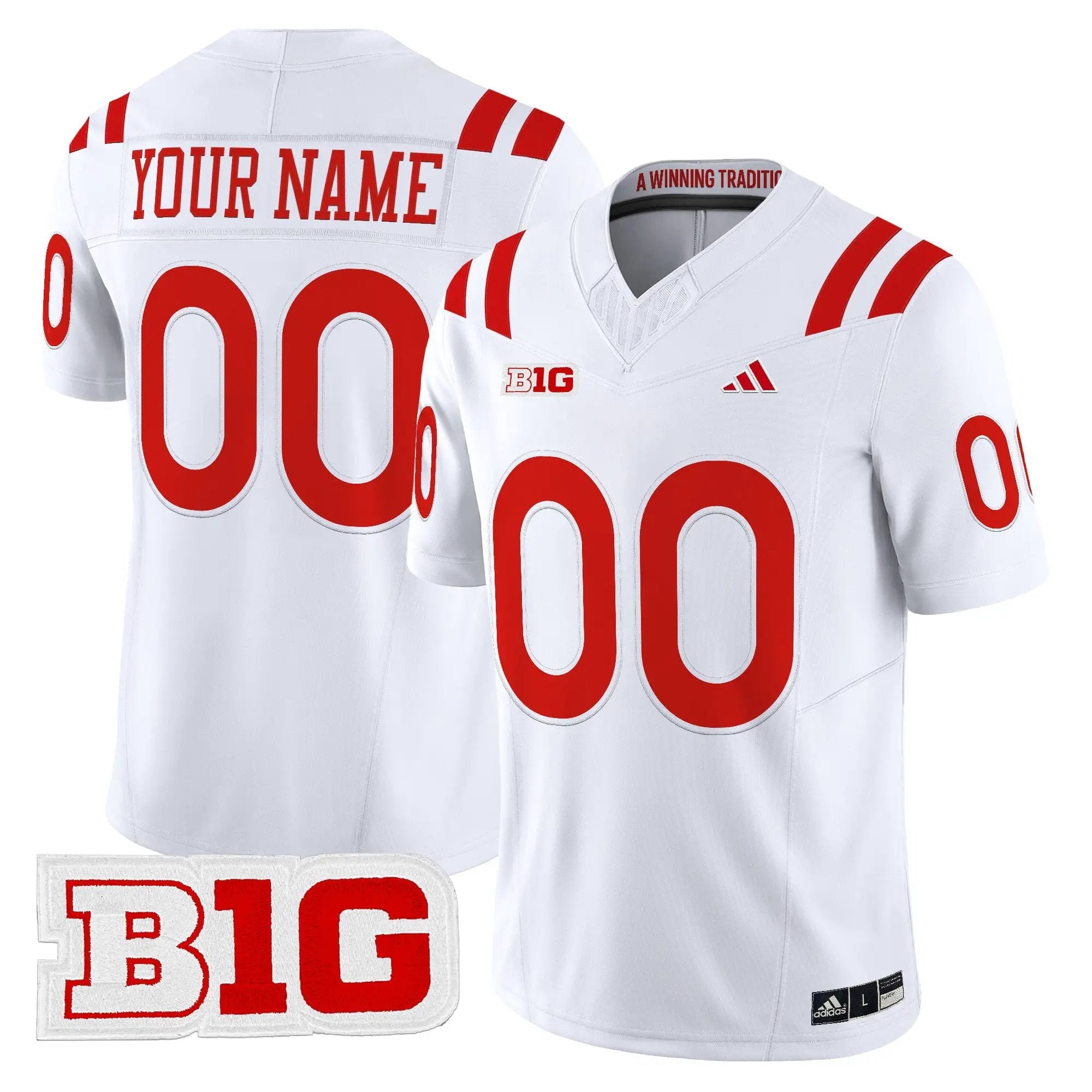 Nebraska Cornhuskers 2026 Vapor Limited Custom Jersey - Stitched by Digigearus