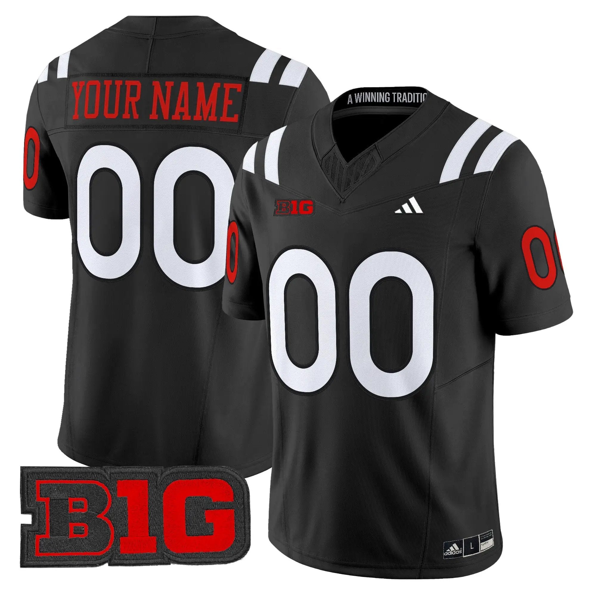 Nebraska Cornhuskers 2026 Vapor Limited Custom Jersey - Stitched by Digigearus