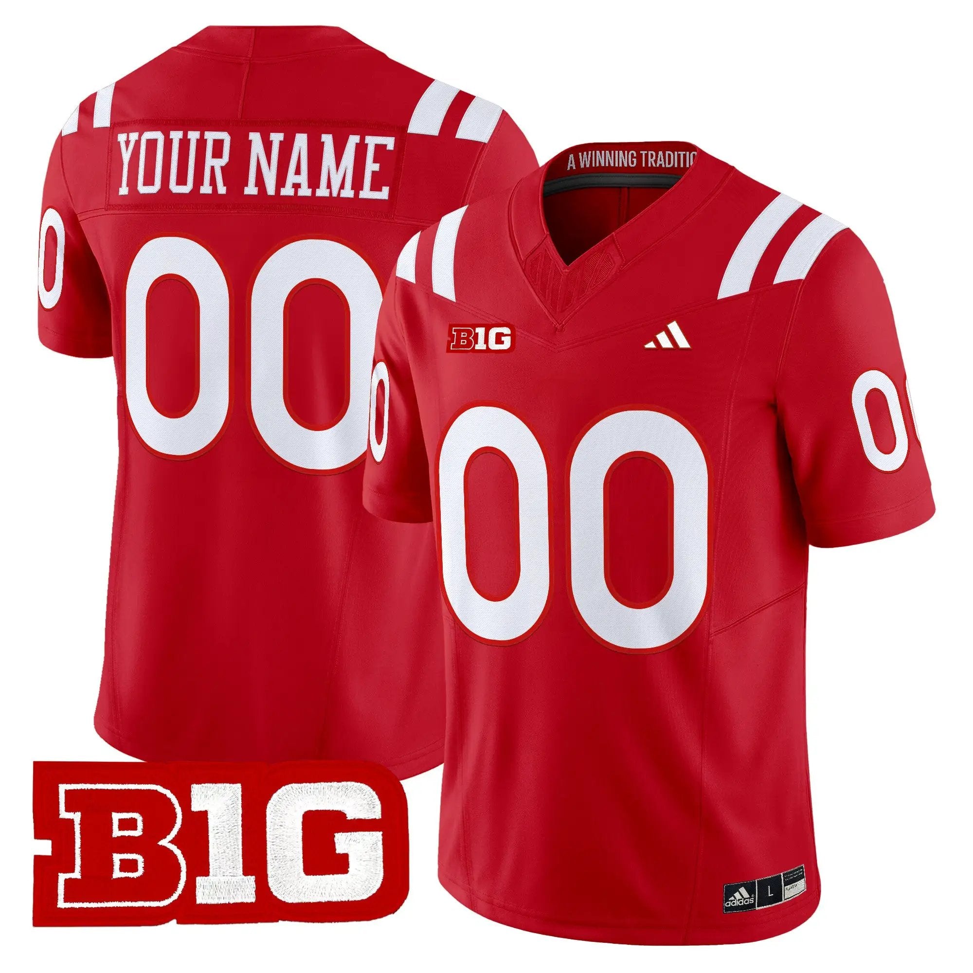 Nebraska Cornhuskers 2026 Vapor Limited Custom Jersey - Stitched by Digigearus