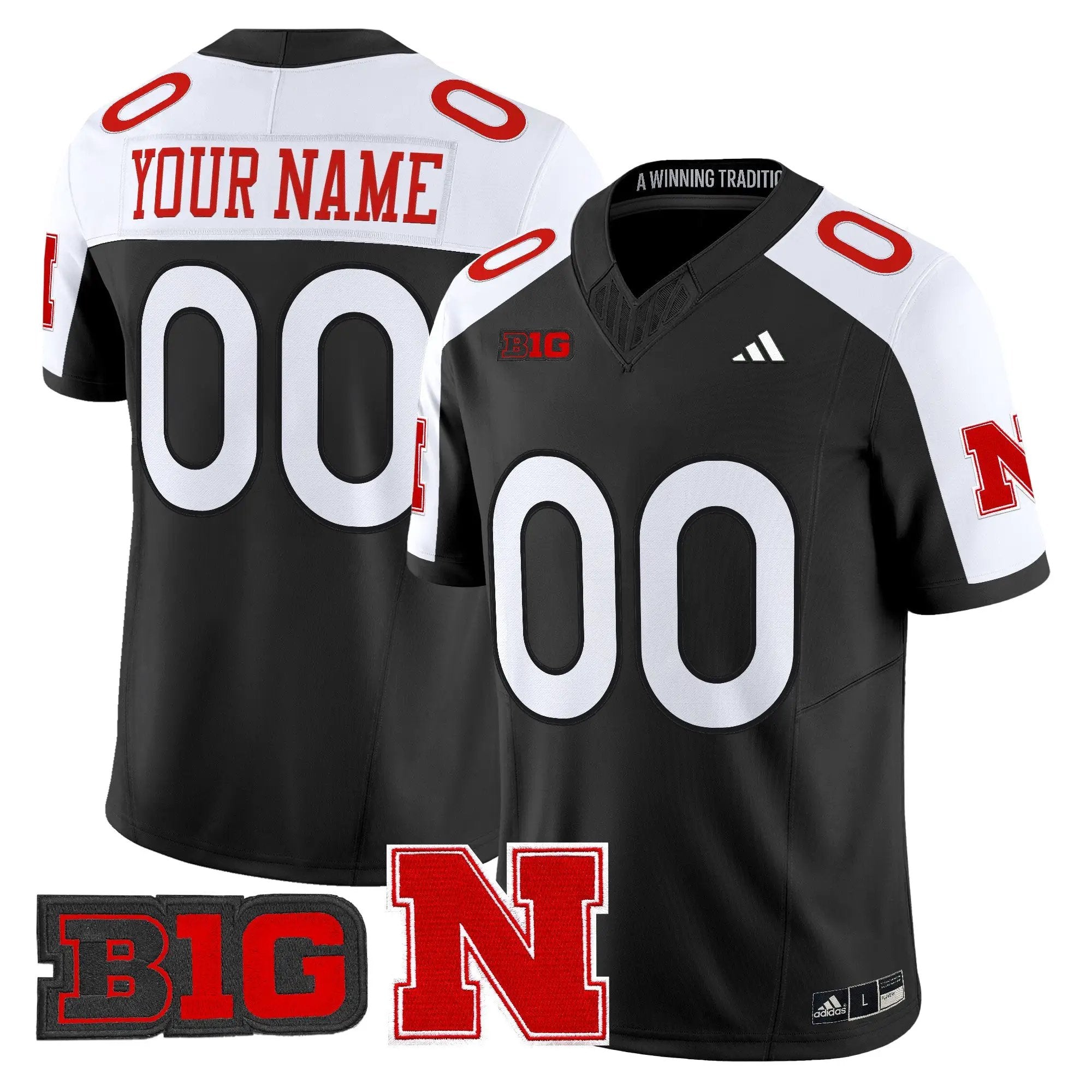 Nebraska Cornhuskers 2026 Vapor Limited Custom Jersey - Stitched by Digigearus