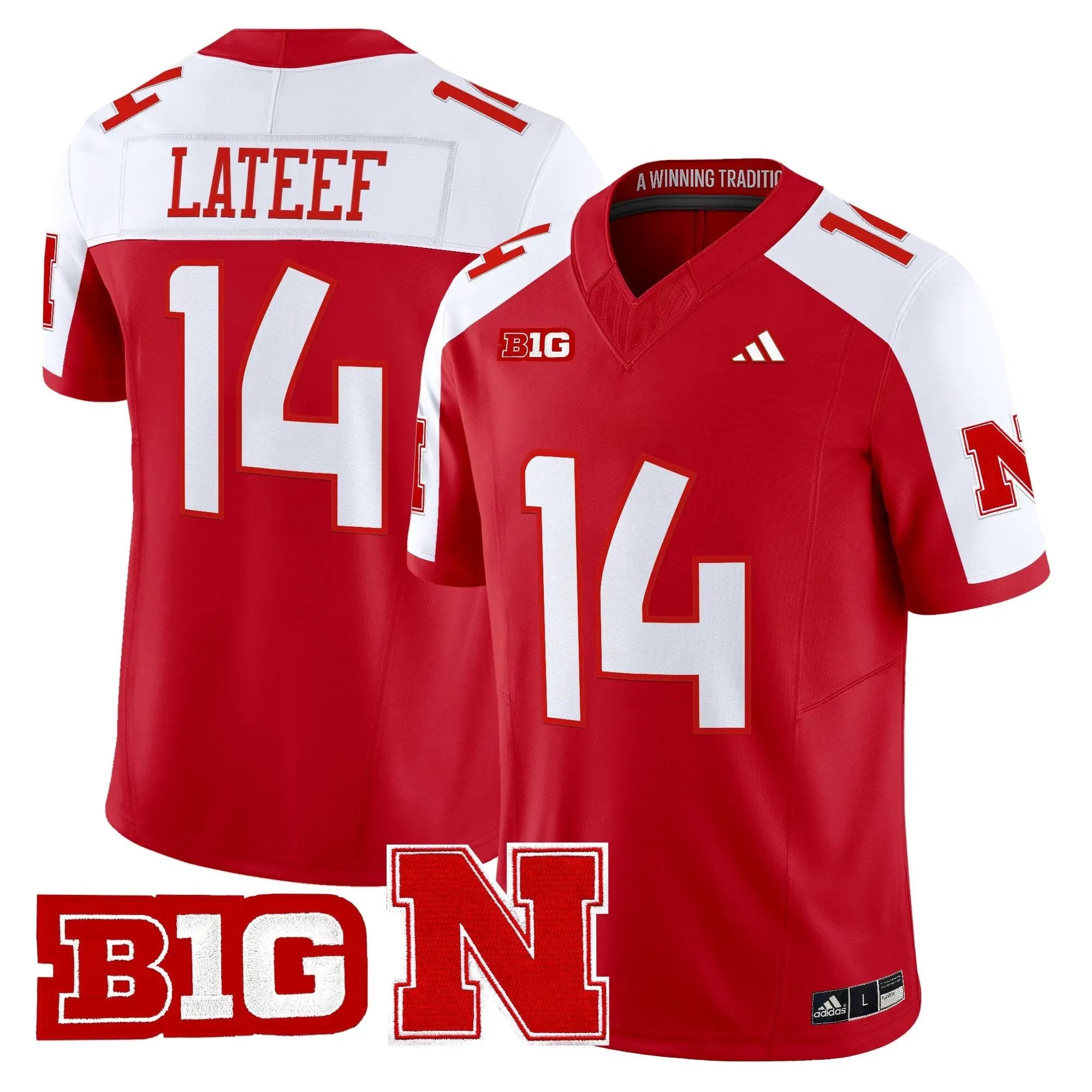 Nebraska Cornhuskers 2026 Vapor Limited Jersey - Stitched by Digigearus