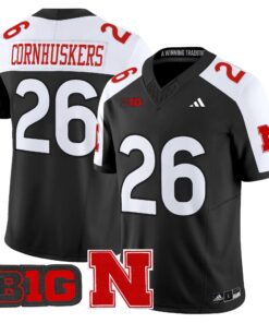 Nebraska Cornhuskers 2026 Vapor Limited Jersey - Stitched by Digigearus