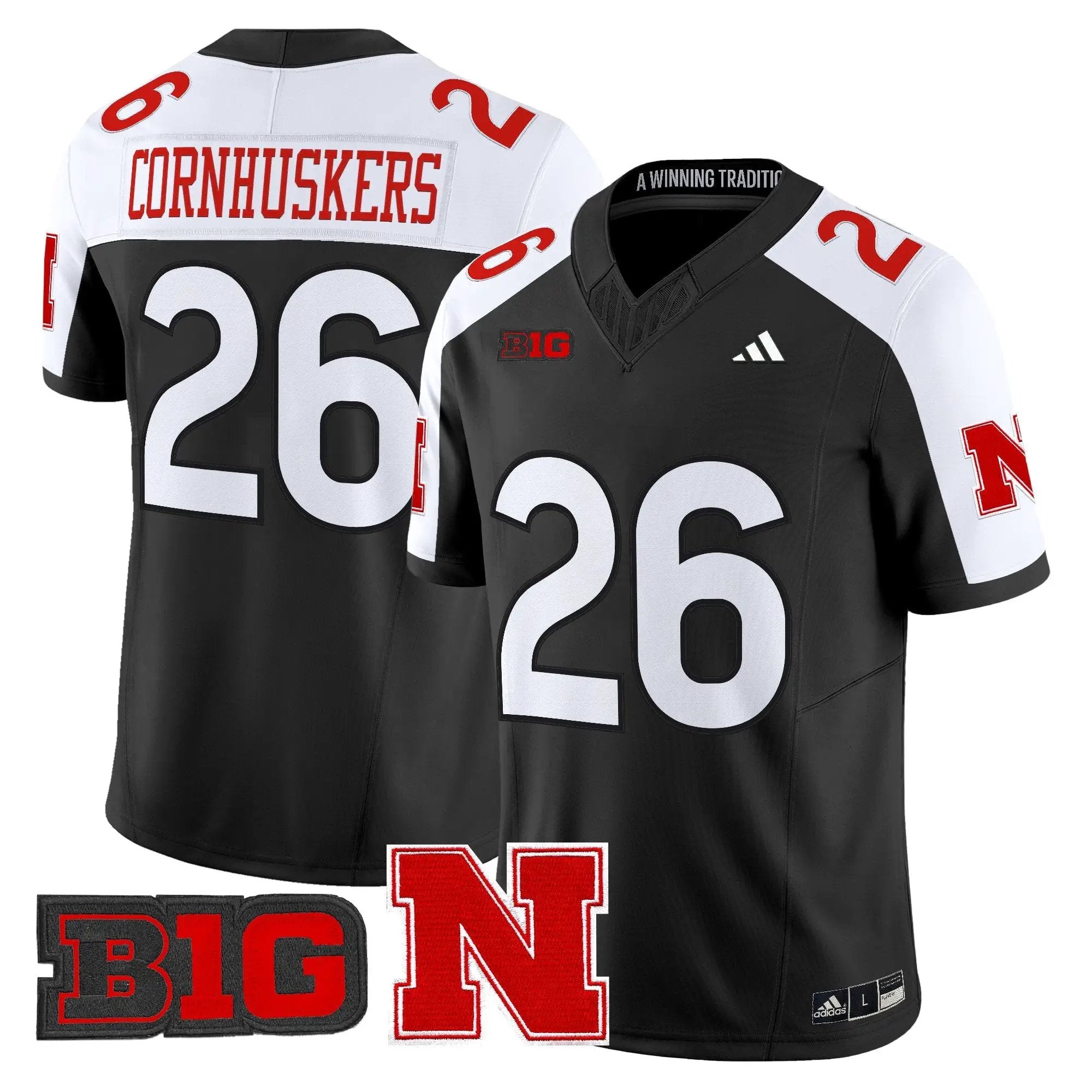 Nebraska Cornhuskers 2026 Vapor Limited Jersey - Stitched by Digigearus