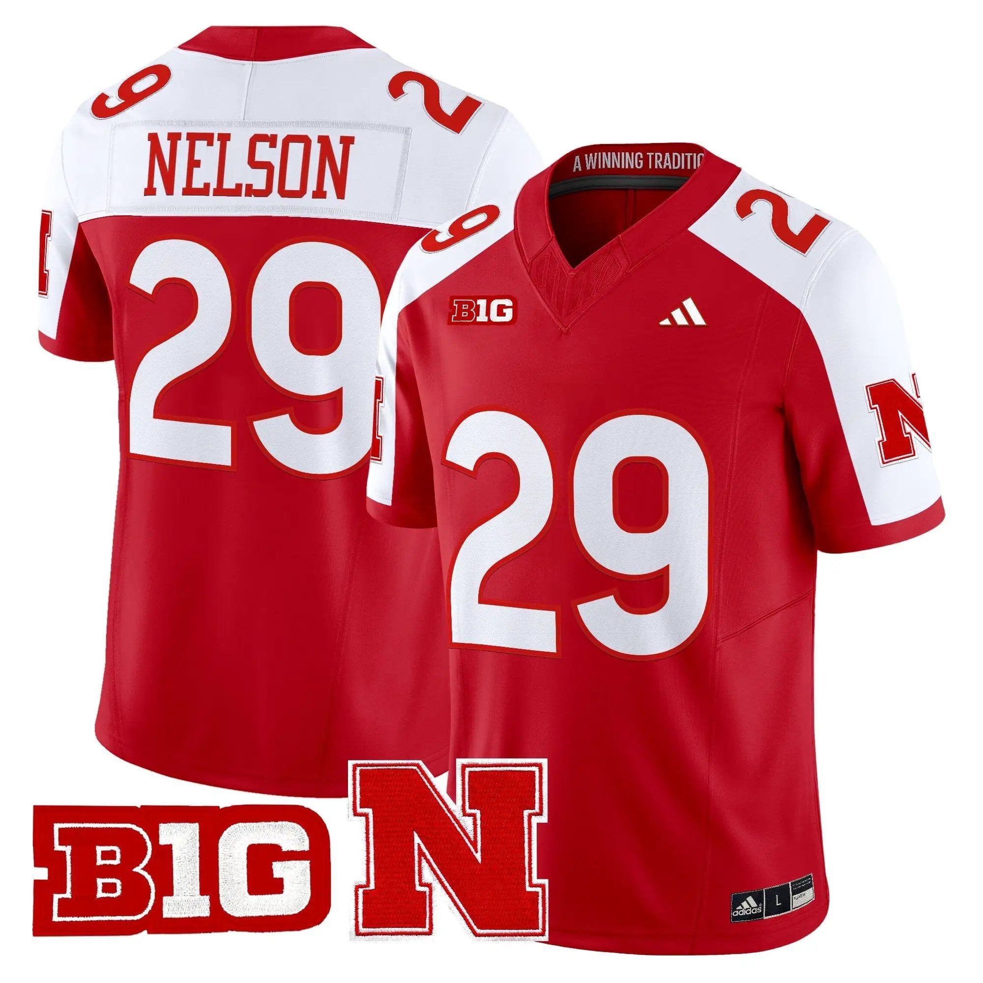 Nebraska Cornhuskers 2026 Vapor Limited Jersey - Stitched by Digigearus