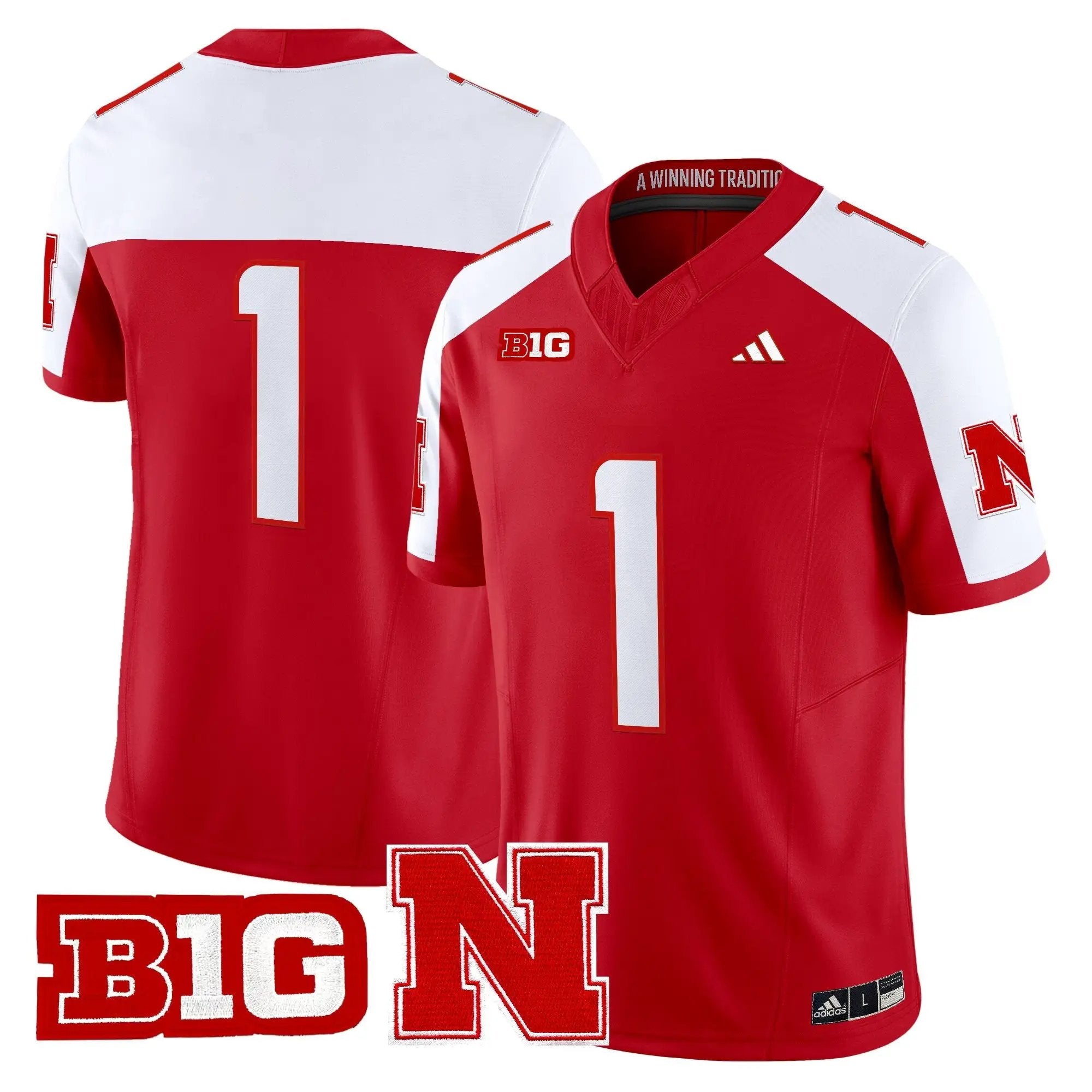Nebraska Cornhuskers 2026 Vapor Limited Jersey - Stitched by Digigearus