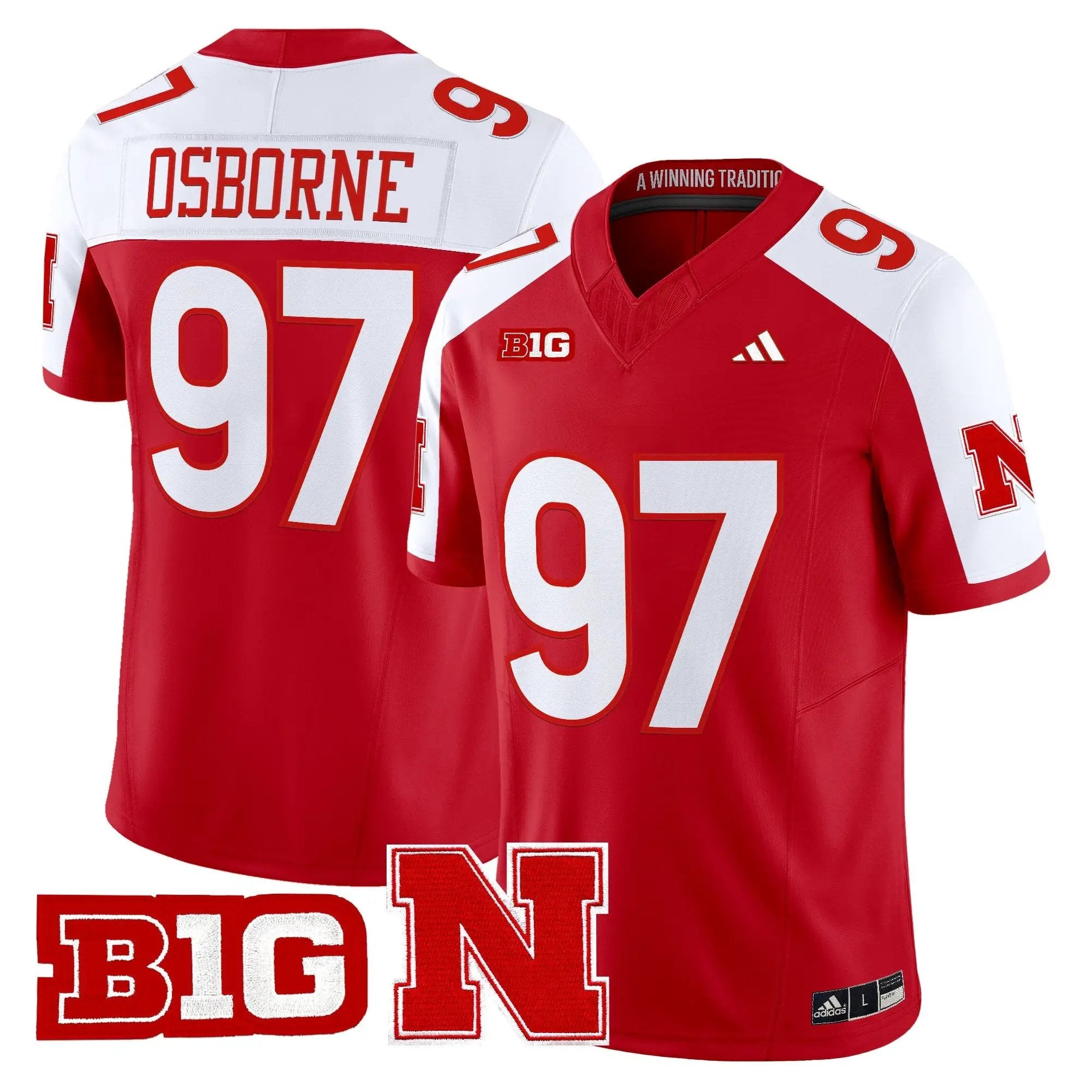 Nebraska Cornhuskers 2026 Vapor Limited Jersey - Stitched by Digigearus