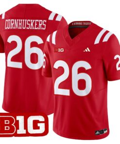 Nebraska Cornhuskers 2026 Vapor Limited Jersey - Stitched by Digigearus