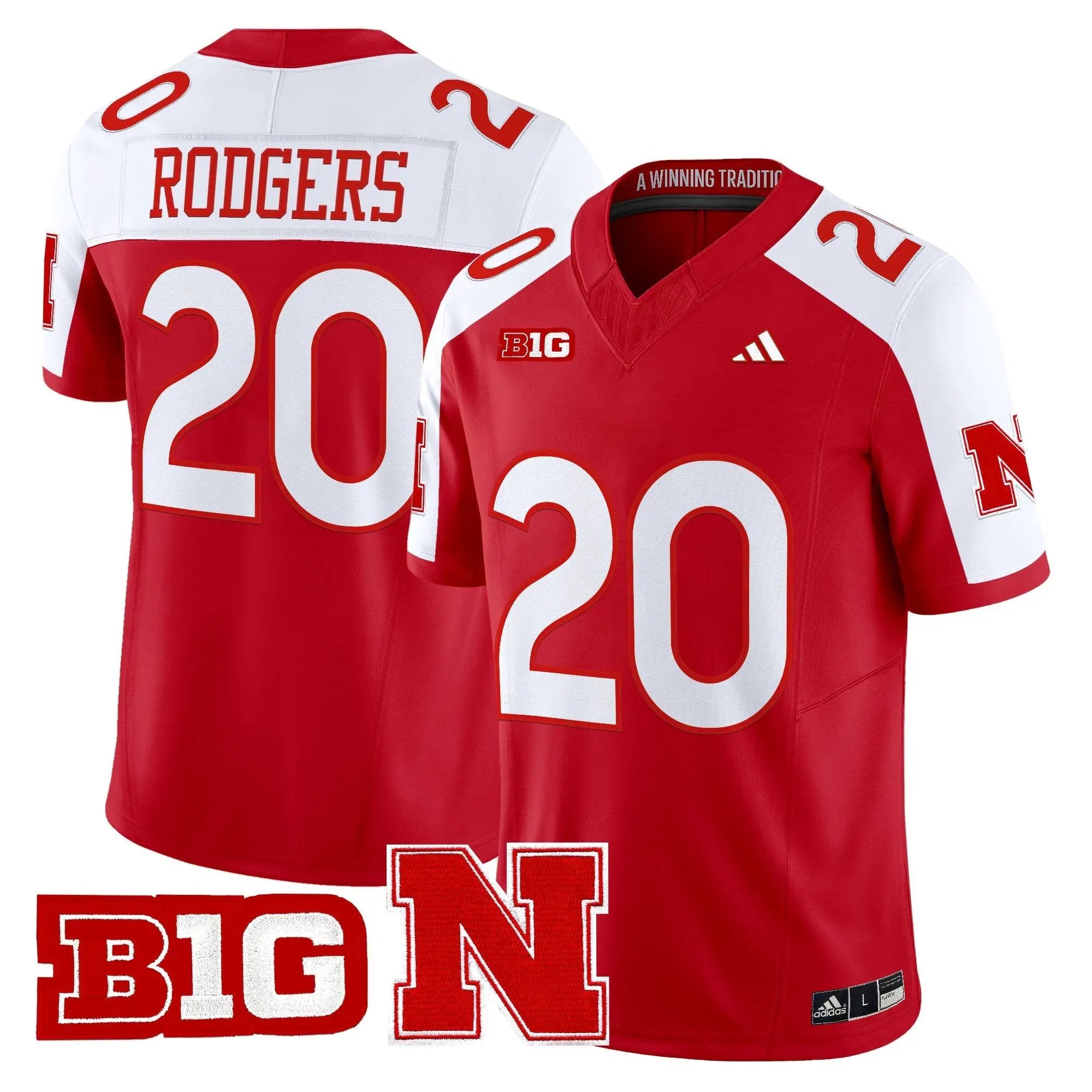 Nebraska Cornhuskers 2026 Vapor Limited Jersey - Stitched by Digigearus