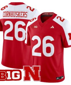 Nebraska Cornhuskers 2026 Vapor Limited Jersey - Stitched by Digigearus