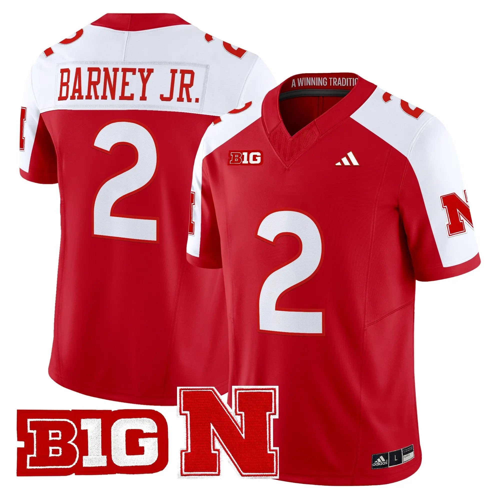 Nebraska Cornhuskers 2026 Vapor Limited Jersey - Stitched by Digigearus