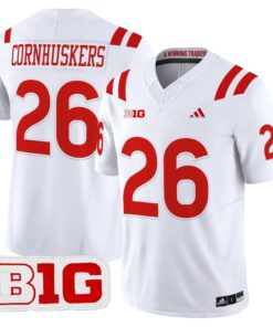 Nebraska Cornhuskers 2026 Vapor Limited Jersey - Stitched by Digigearus