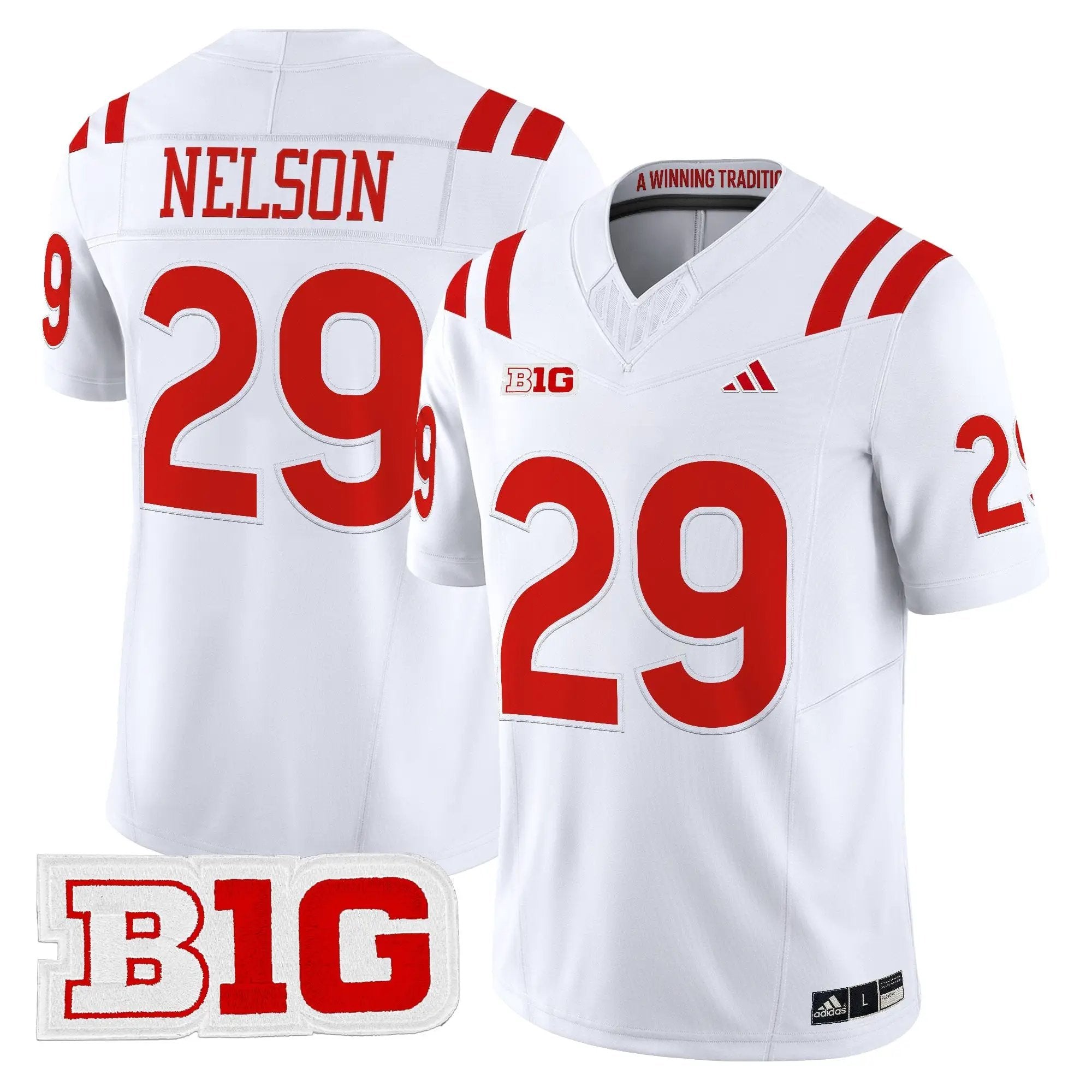Nebraska Cornhuskers 2026 Vapor Limited Jersey - Stitched by Digigearus