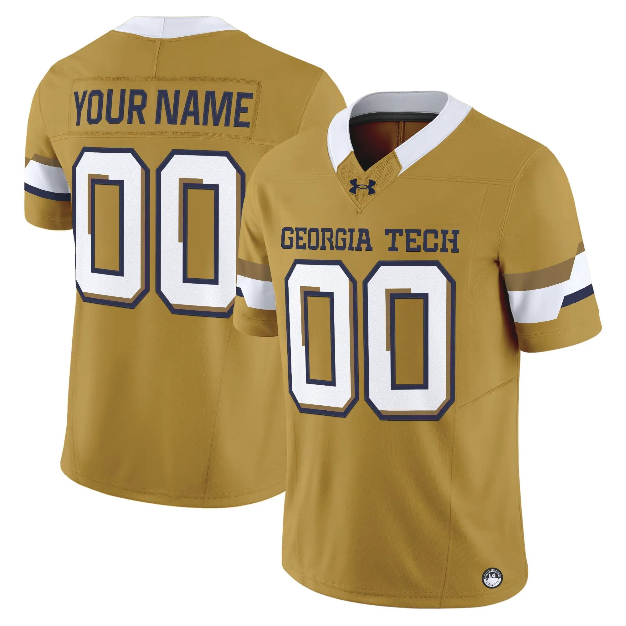 Georgia Tech Yellow Jackets 2026 Vapor Limited Custom Jersey - All stitched by Digigearus