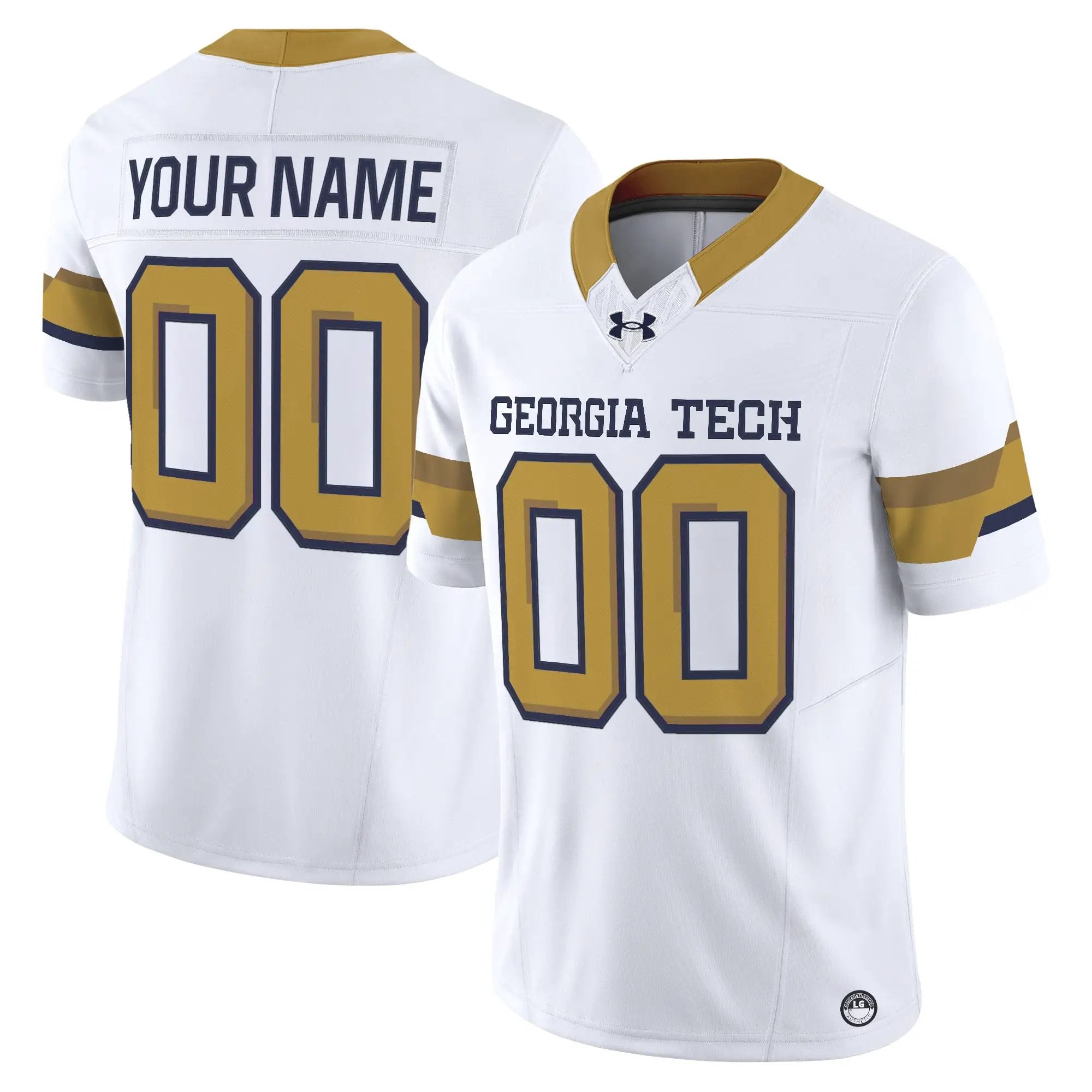 Georgia Tech Yellow Jackets 2026 Vapor Limited Custom Jersey - All stitched by Digigearus