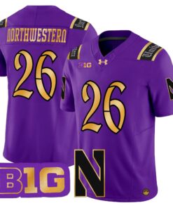 Northwestern Wildcats 2026 Vapor Limited Jersey - All stitched by Digigearus