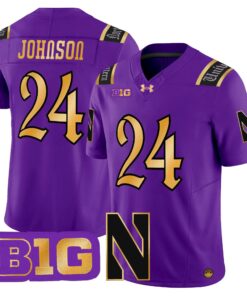 Northwestern Wildcats 2026 Vapor Limited Jersey - All stitched by Digigearus
