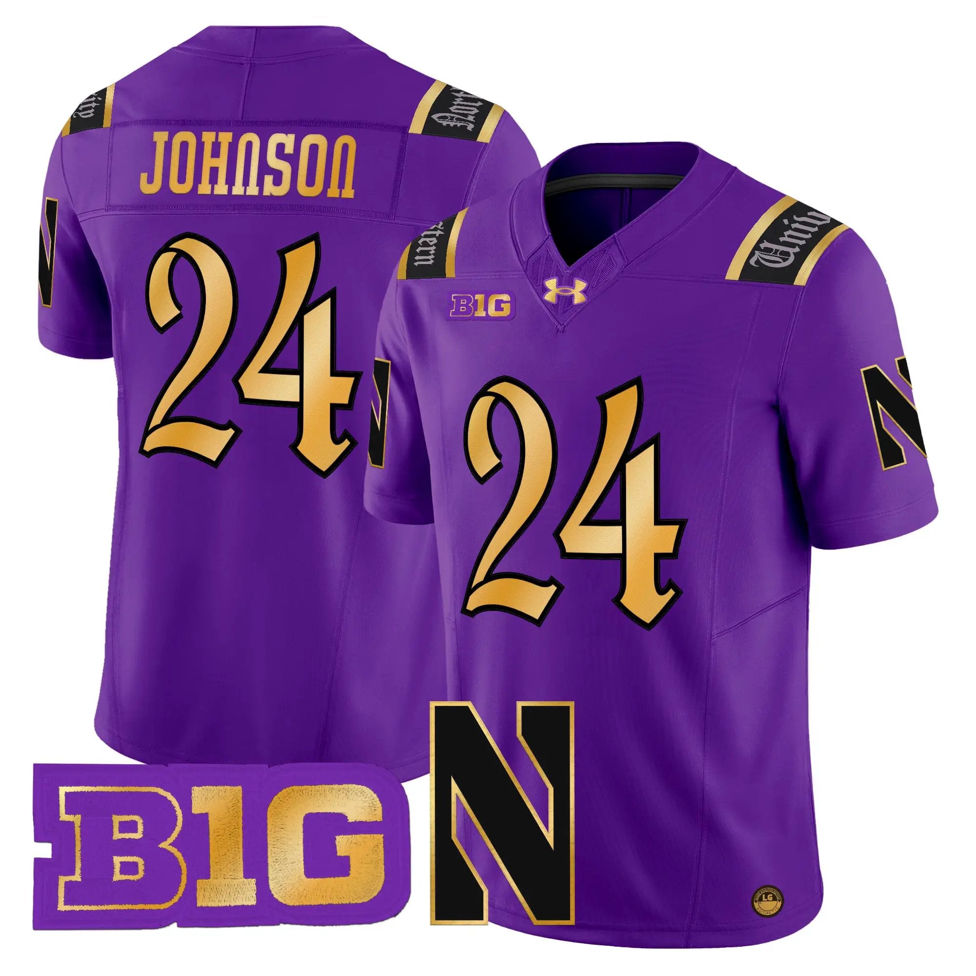 Northwestern Wildcats 2026 Vapor Limited Jersey - All stitched by Digigearus