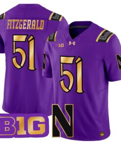 Northwestern Wildcats 2026 Vapor Limited Jersey - All stitched by Digigearus