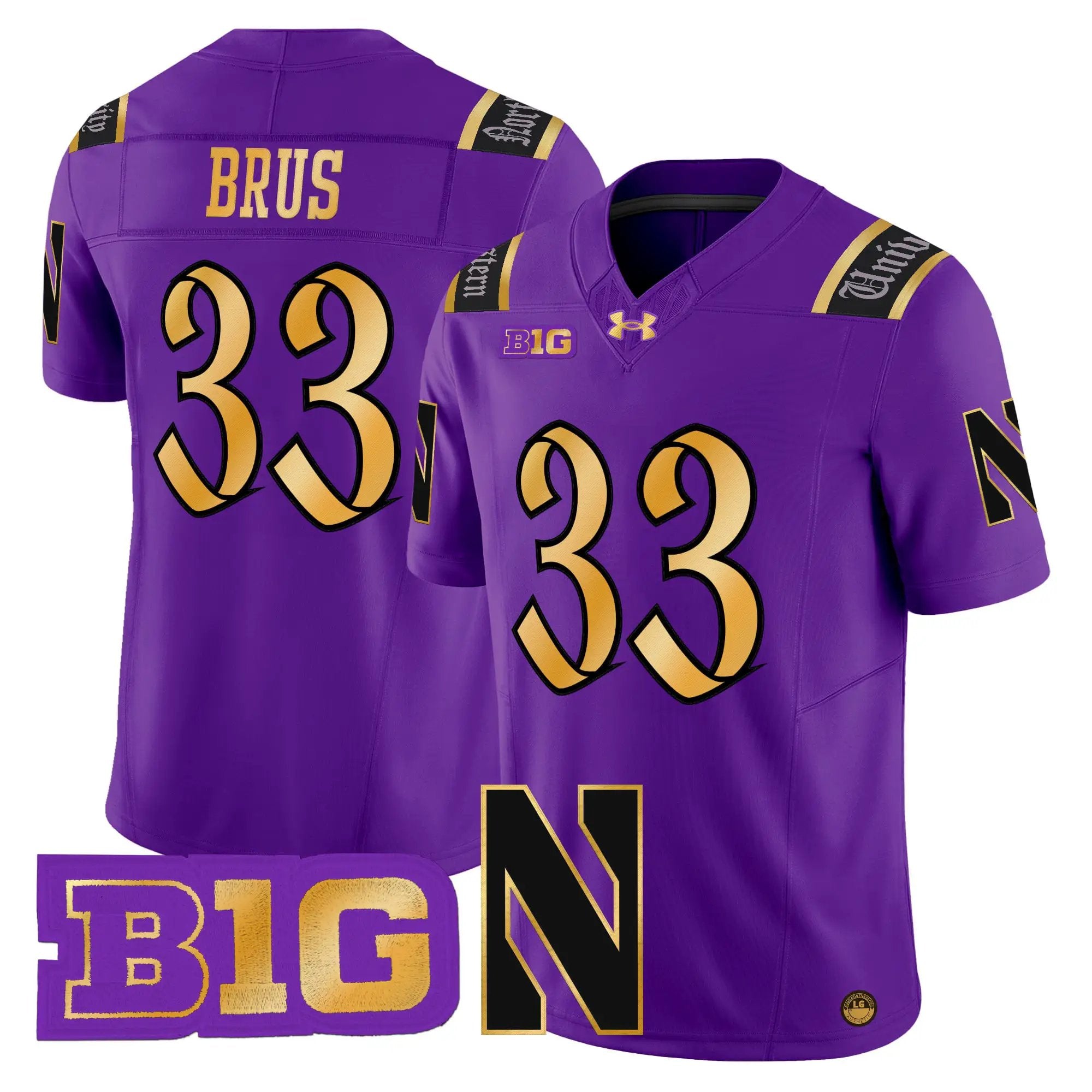 Northwestern Wildcats 2026 Vapor Limited Jersey - All stitched by Digigearus