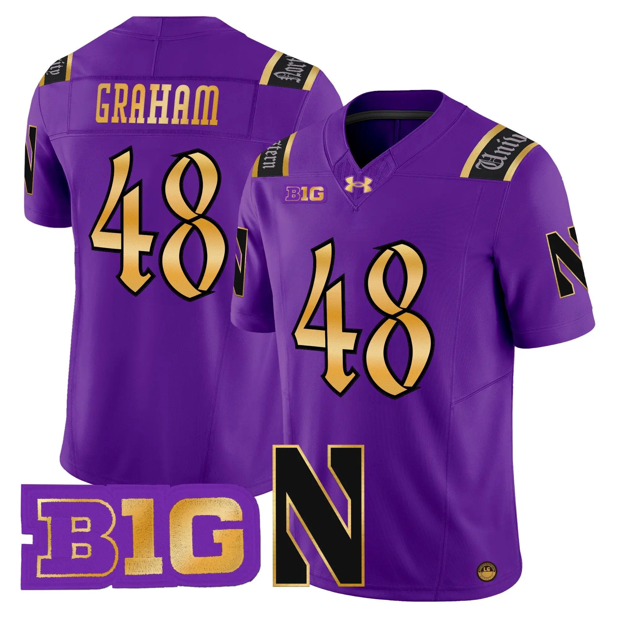 Northwestern Wildcats 2026 Vapor Limited Jersey - All stitched by Digigearus