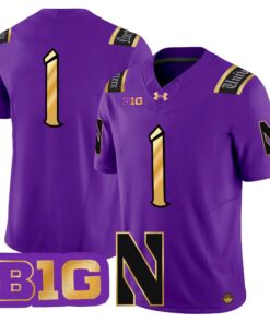Northwestern Wildcats 2026 Vapor Limited Jersey - All stitched by Digigearus