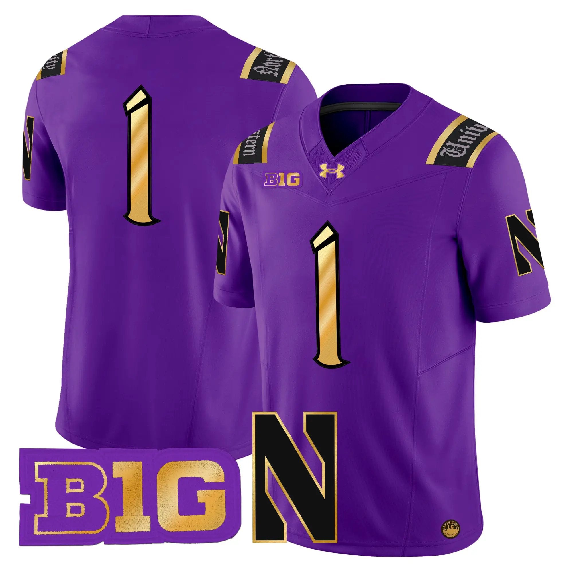 Northwestern Wildcats 2026 Vapor Limited Jersey - All stitched by Digigearus