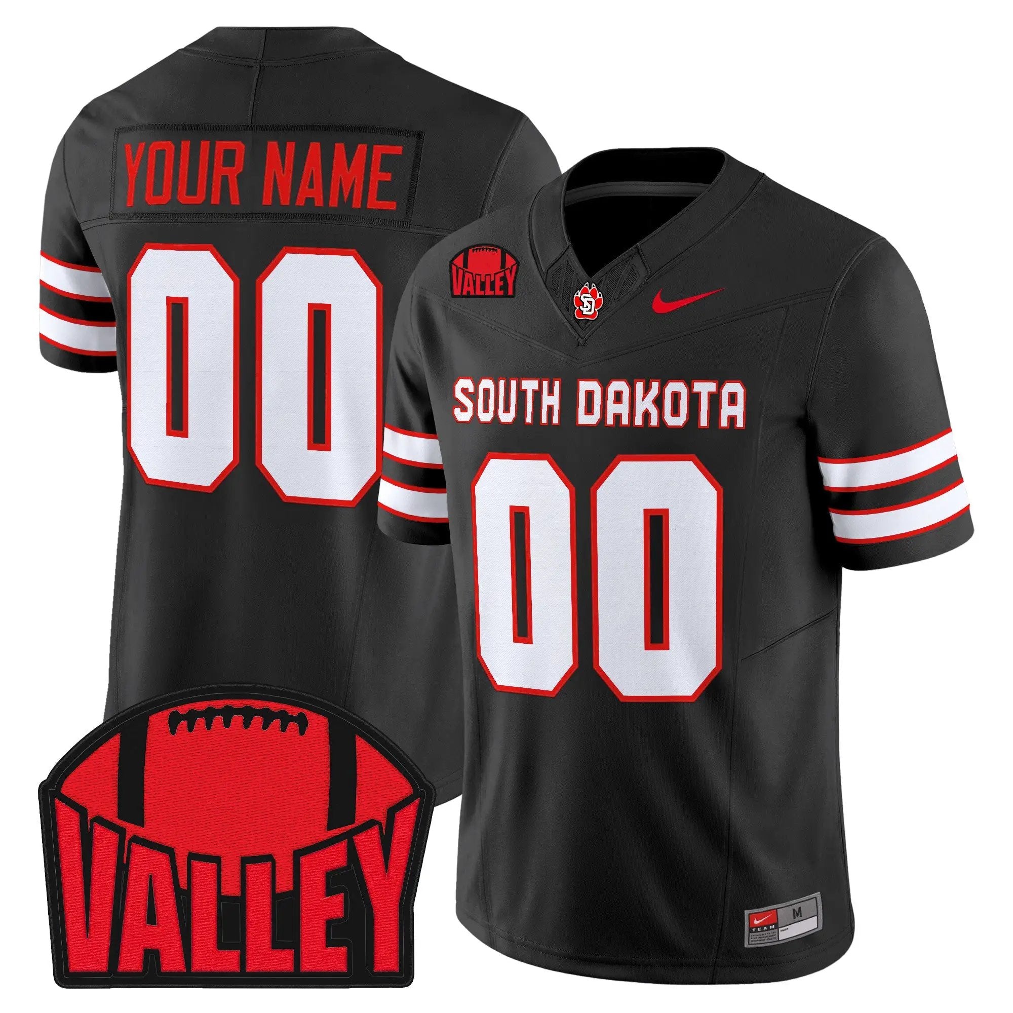 South Dakota Coyote 2026 Vapor Limited Custom Jersey - All Stitched by Digigearus