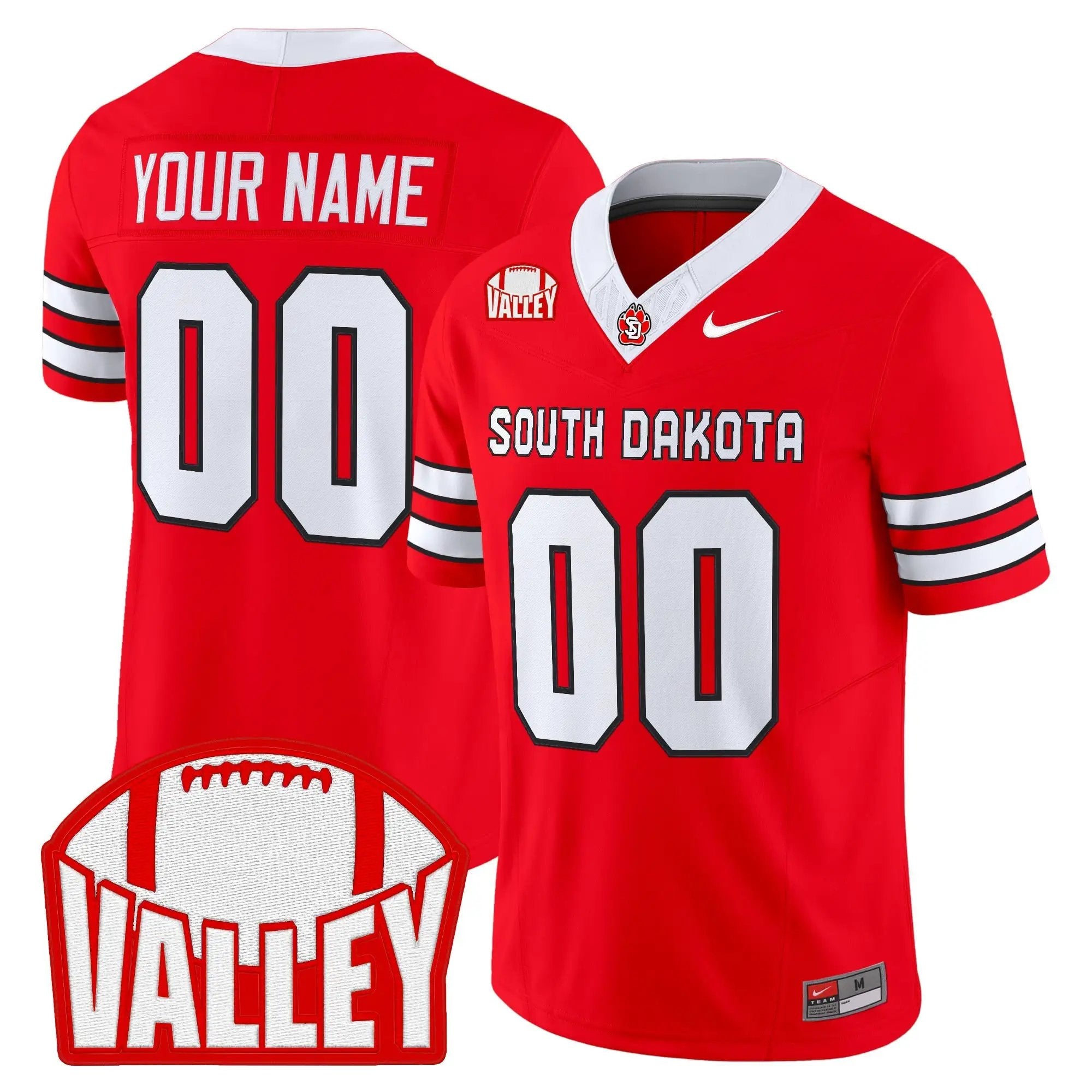 South Dakota Coyote 2026 Vapor Limited Custom Jersey - All Stitched by Digigearus