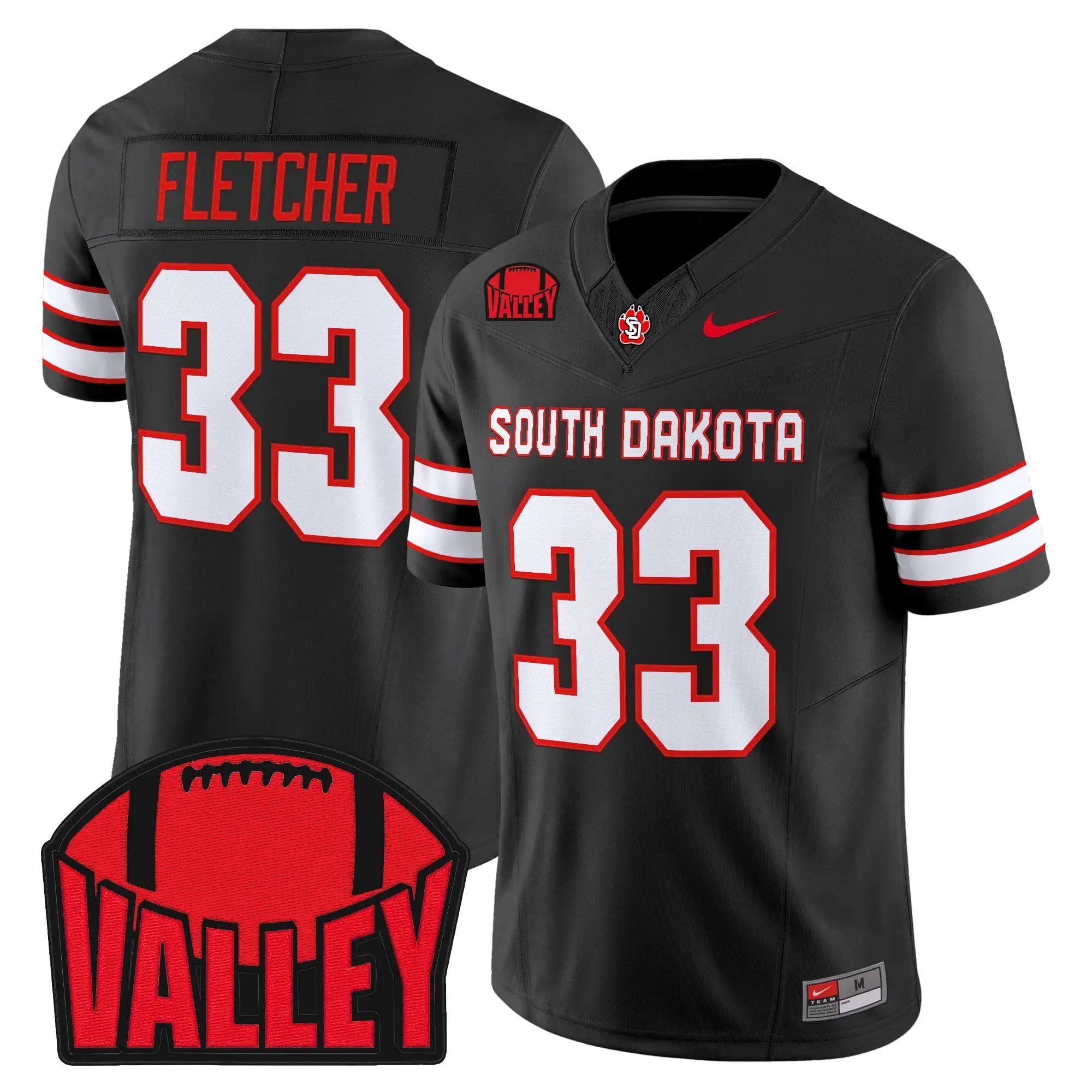 South Dakota Coyote 2026 Vapor Limited Jersey - All Stitched by Digigearus