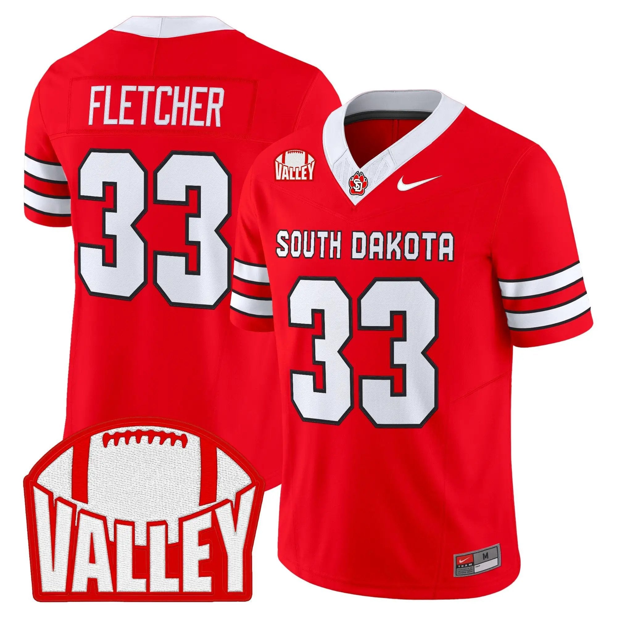 South Dakota Coyote 2026 Vapor Limited Jersey - All Stitched by Digigearus