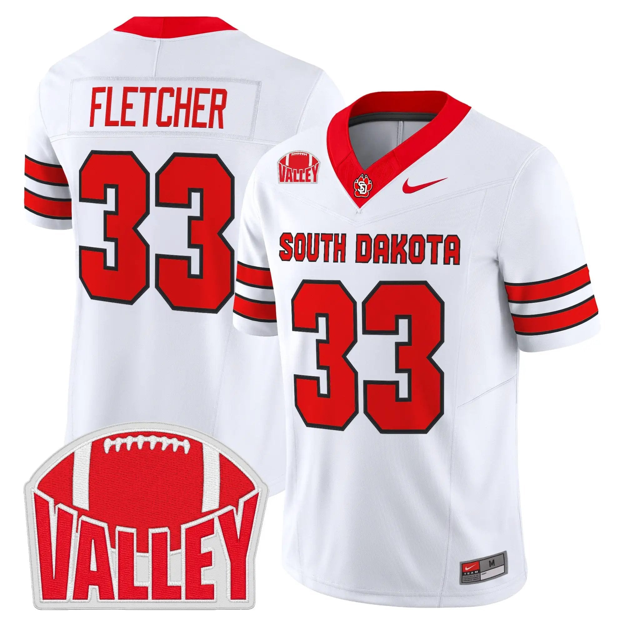 South Dakota Coyote 2026 Vapor Limited Jersey - All Stitched by Digigearus