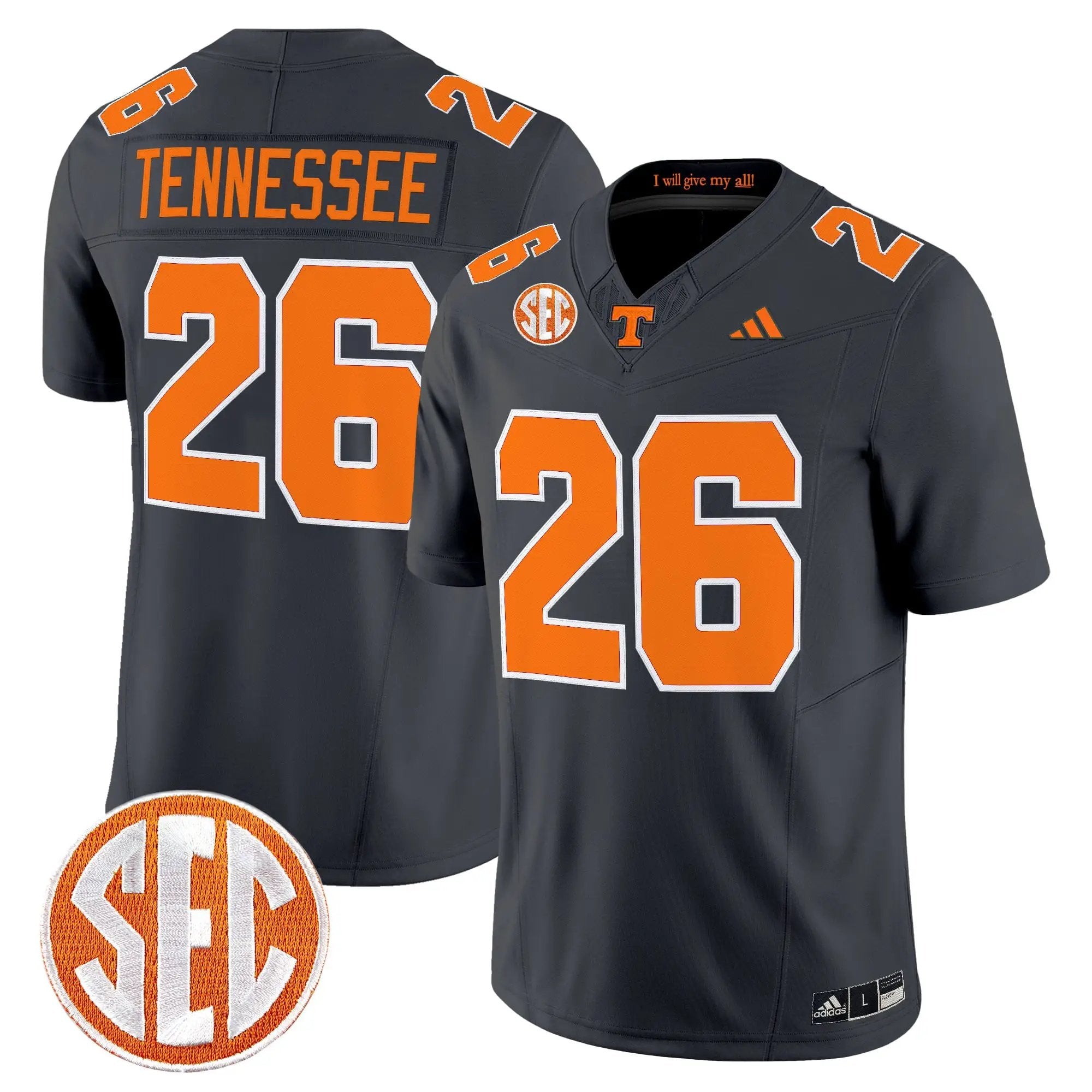 Tennessee Volunteers 2026 Vapor Limited Jersey - All Stitched by Tennessee Volunteers