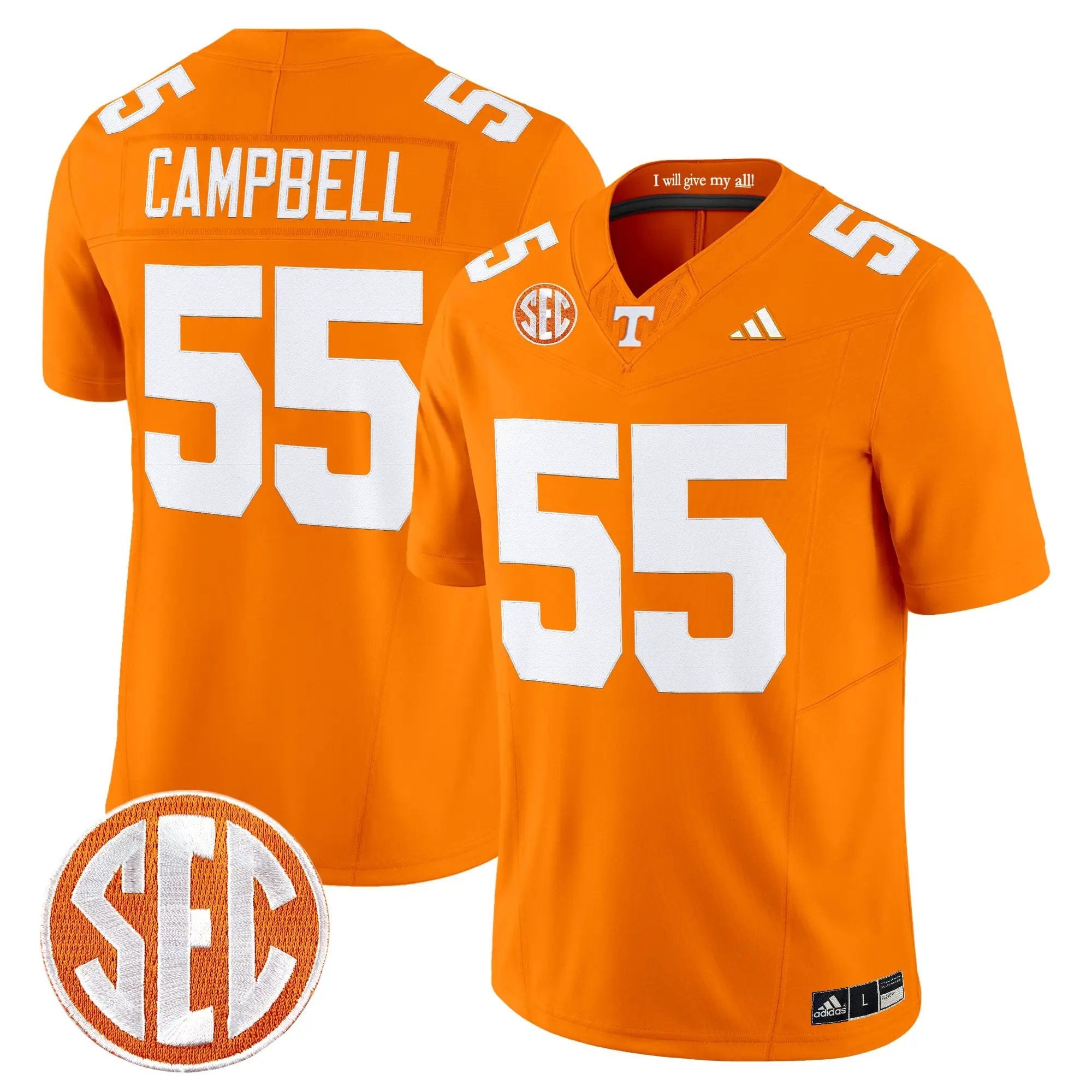 Tennessee Volunteers 2026 Vapor Limited Jersey - All Stitched by Tennessee Volunteers