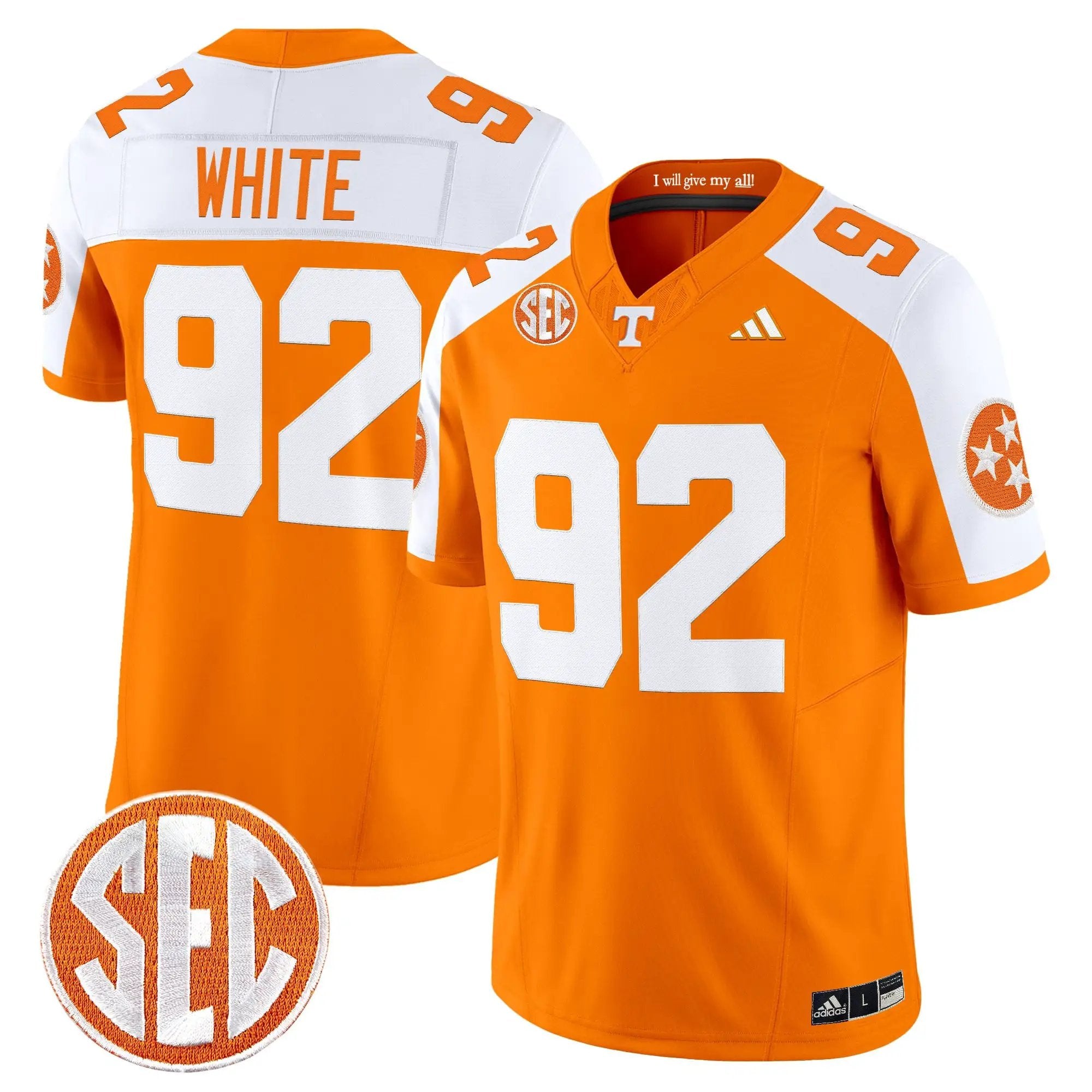 Tennessee Volunteers 2026 Vapor Limited Jersey - All Stitched by Tennessee Volunteers
