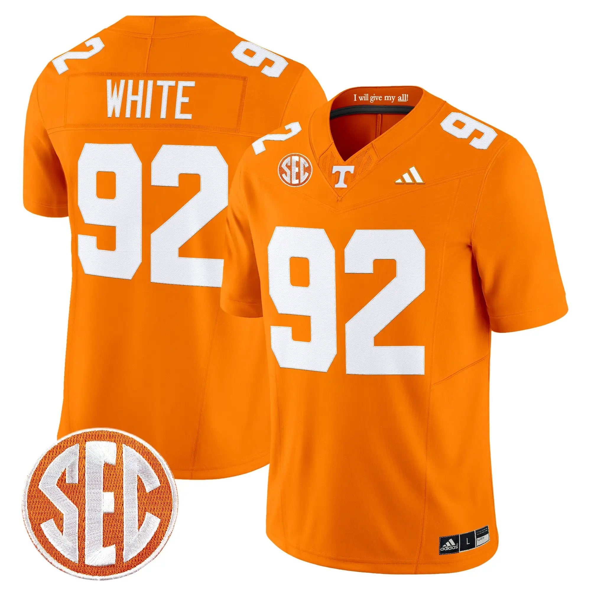Tennessee Volunteers 2026 Vapor Limited Jersey - All Stitched by Tennessee Volunteers