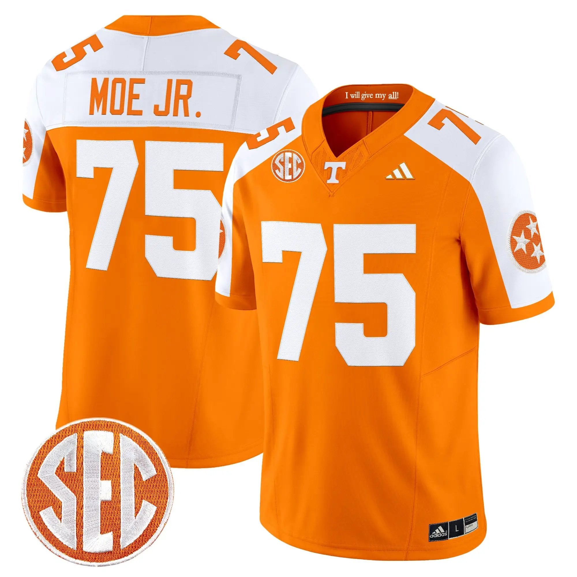 Tennessee Volunteers 2026 Vapor Limited Jersey - All Stitched by Tennessee Volunteers