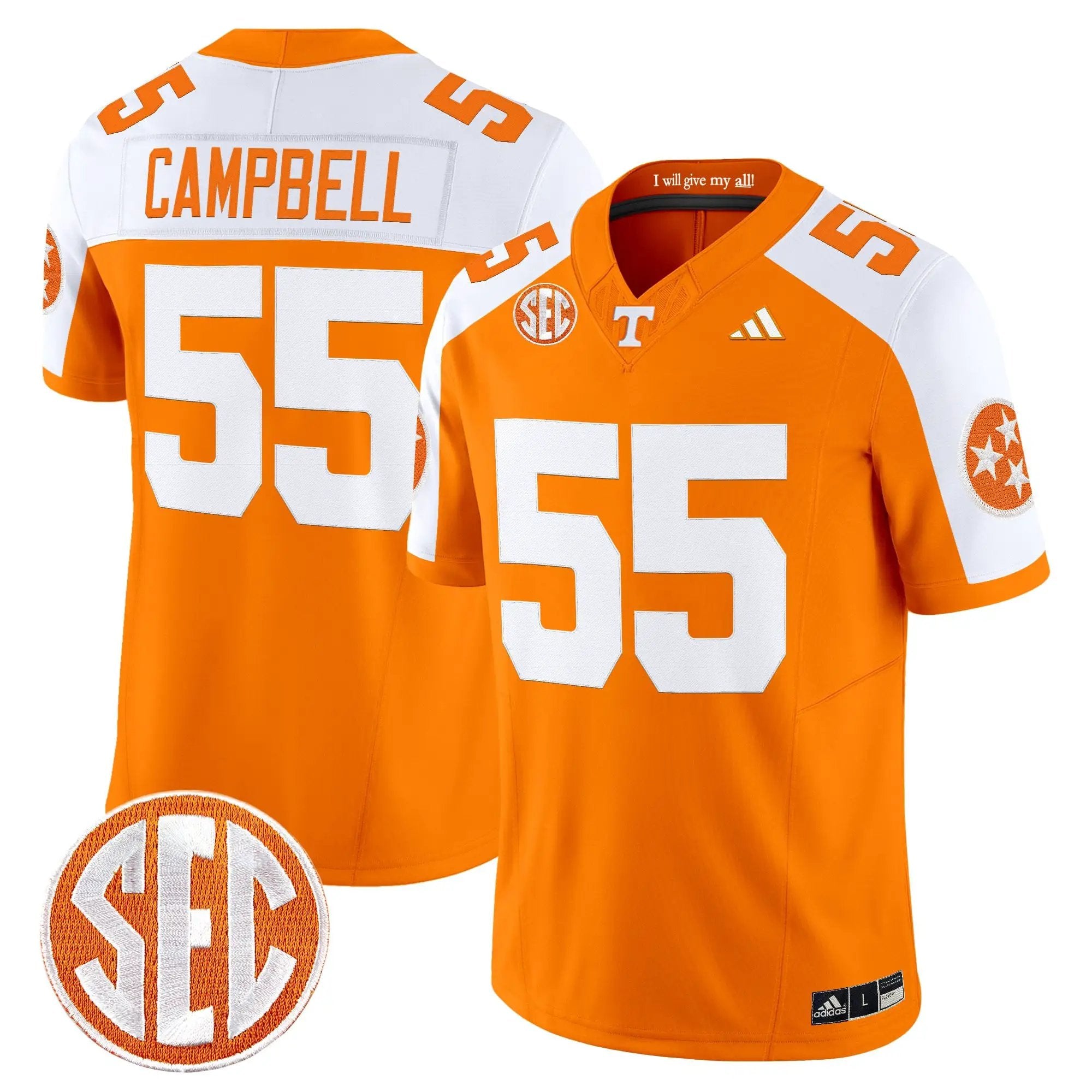 Tennessee Volunteers 2026 Vapor Limited Jersey - All Stitched by Tennessee Volunteers
