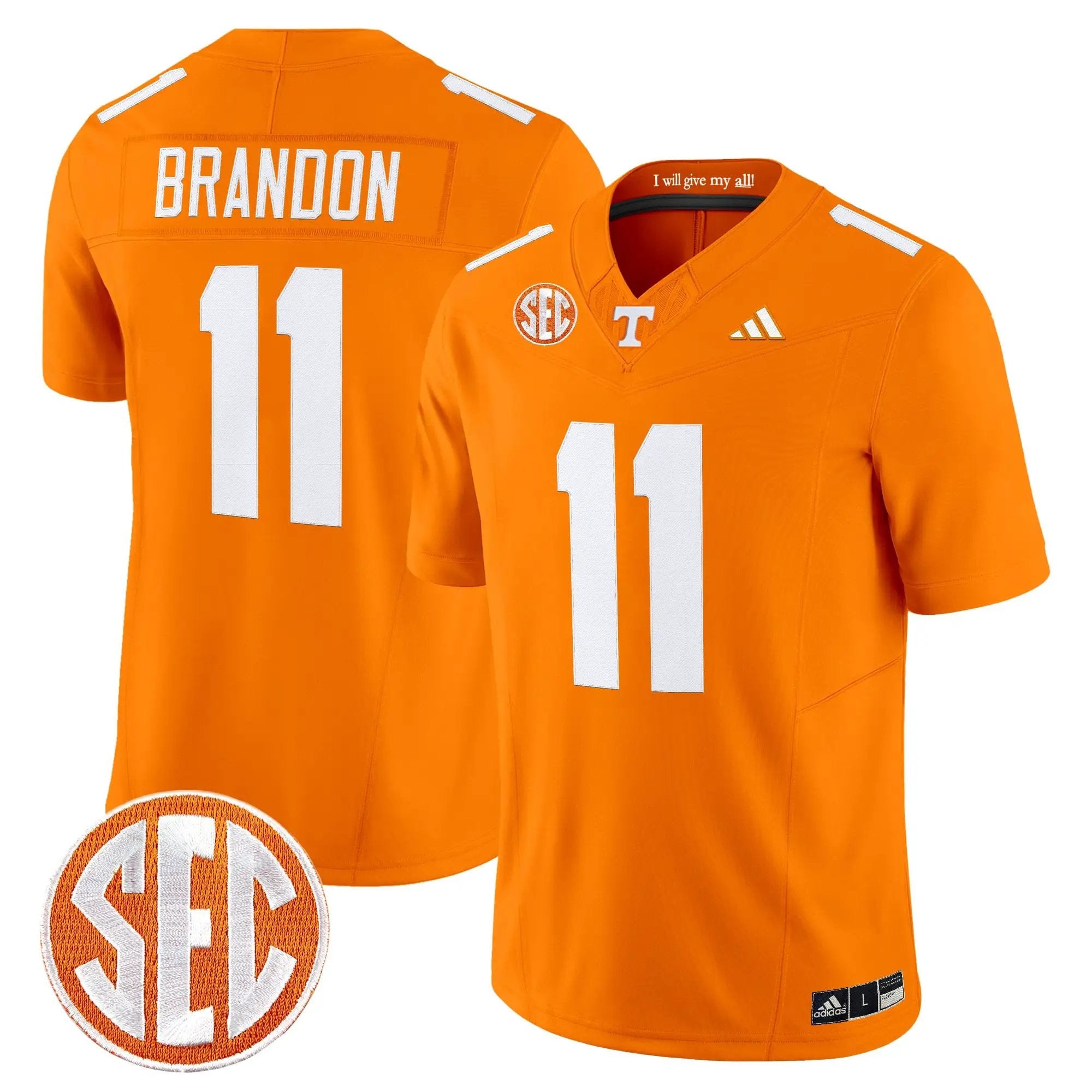 Tennessee Volunteers 2026 Vapor Limited Jersey - All Stitched by Tennessee Volunteers