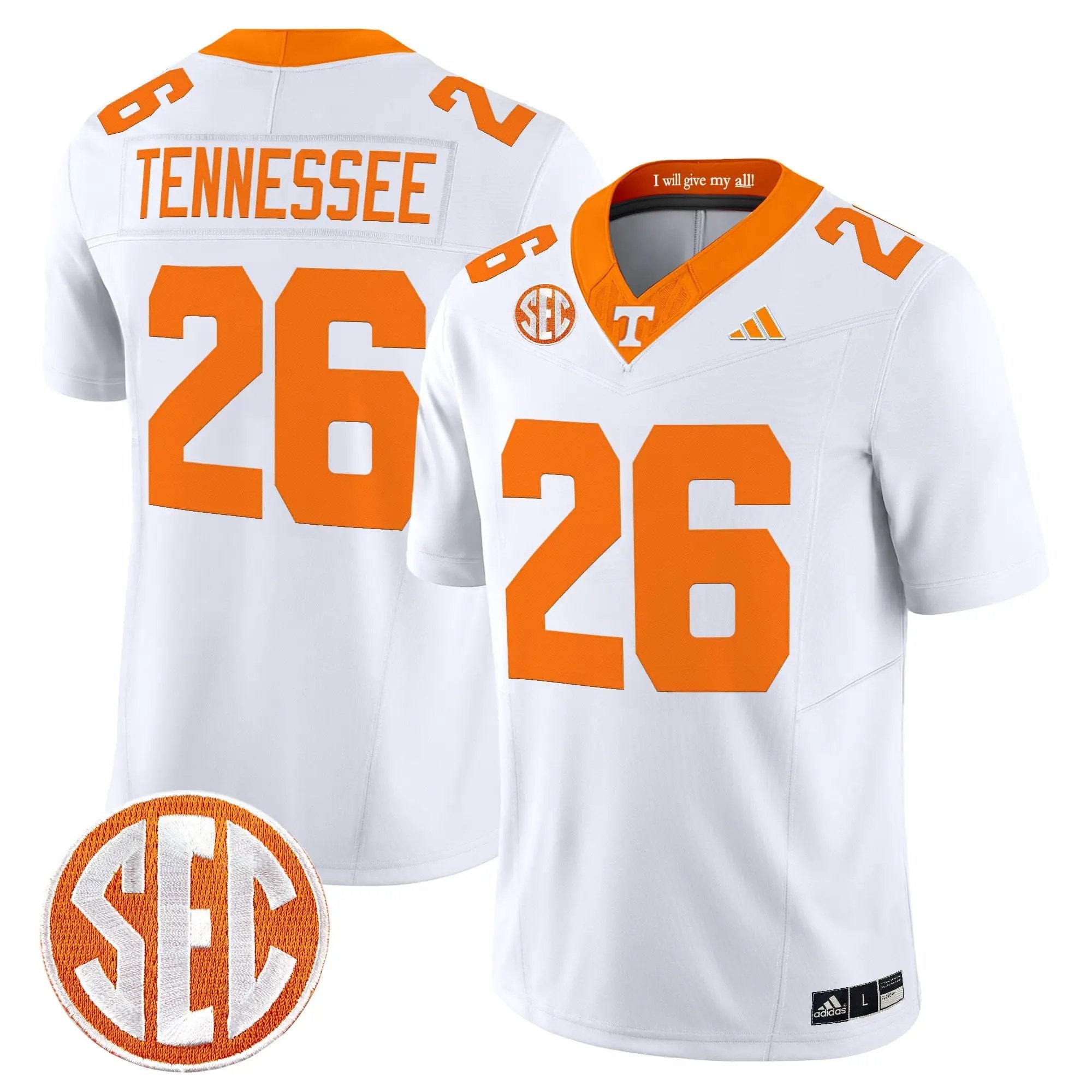 Tennessee Volunteers 2026 Vapor Limited Jersey - All Stitched by Tennessee Volunteers