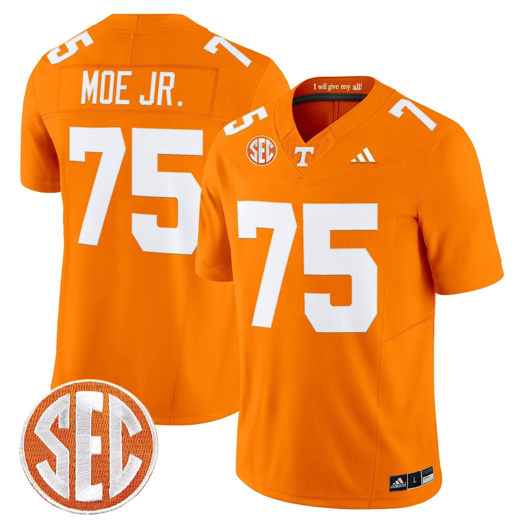 Tennessee Volunteers 2026 Vapor Limited Jersey - All Stitched by Tennessee Volunteers